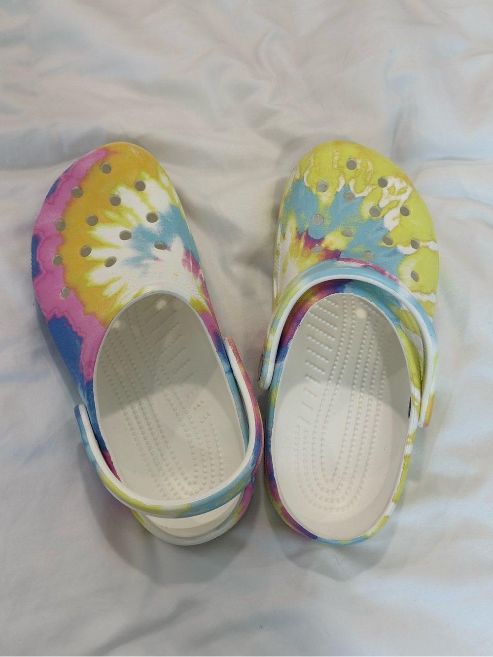 Classic Tie Dye Crocs